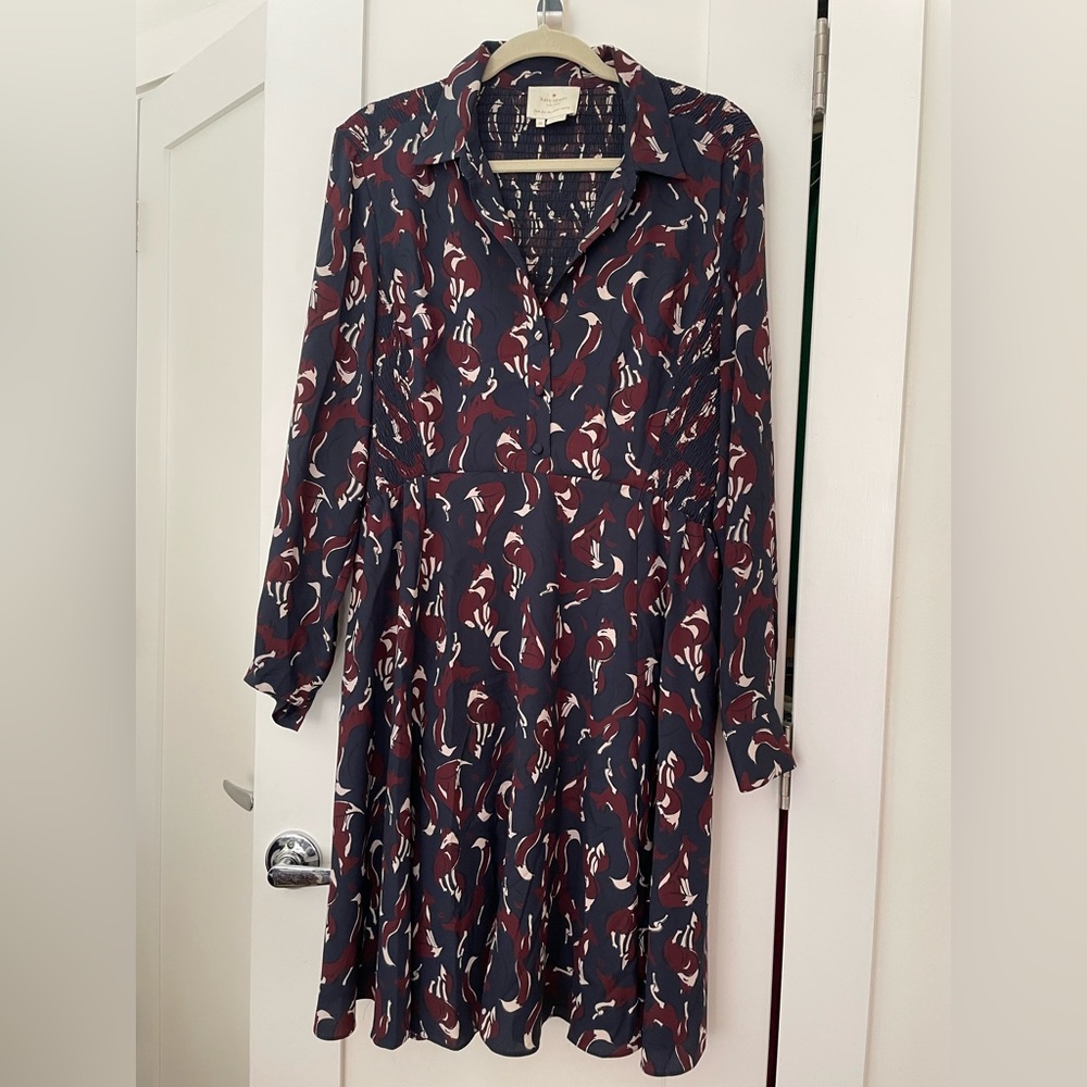 Kate Spade Foxy Skater Dress (size 14)